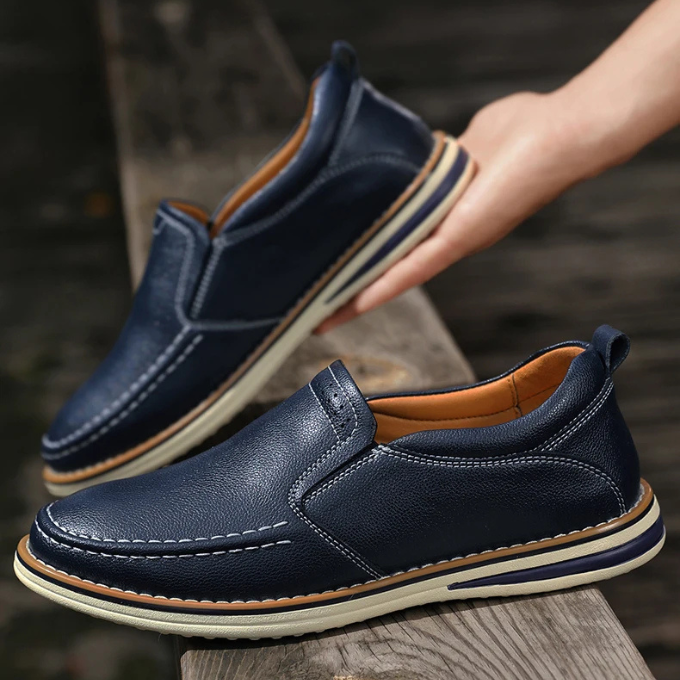 Mocasines de cuero genuino Cooper Mocs