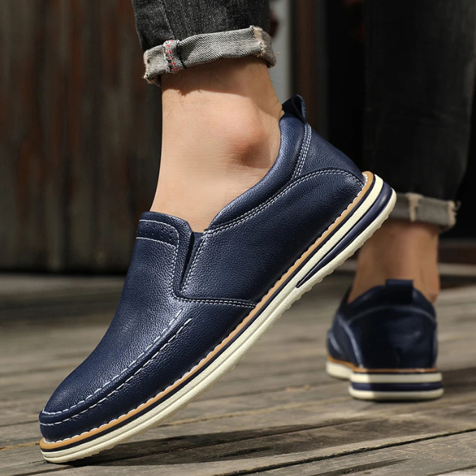 Mocasines de cuero genuino Cooper Mocs