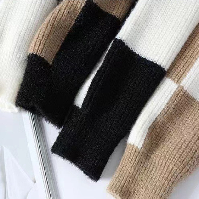 Brenno Striped Knit Sweater