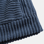 Sudadera con capucha de pana de madera