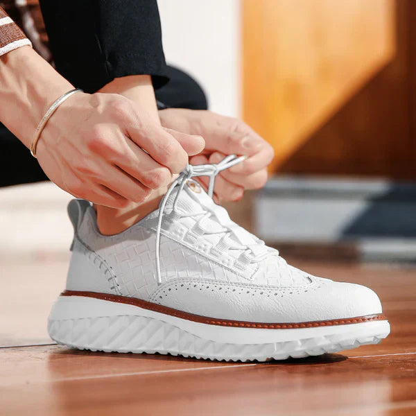 BRAXTON RIDGE LEATHER SNEAKERS