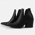 Botas de cobra noir