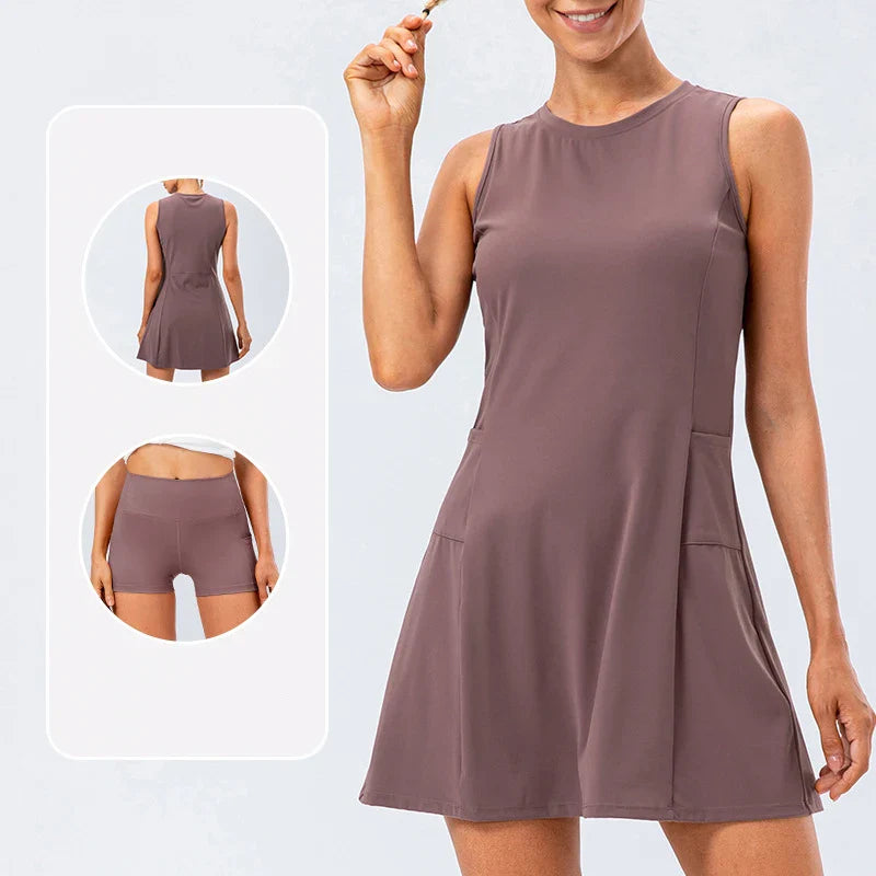 Vestido de tenis de Athleisure de Aloura