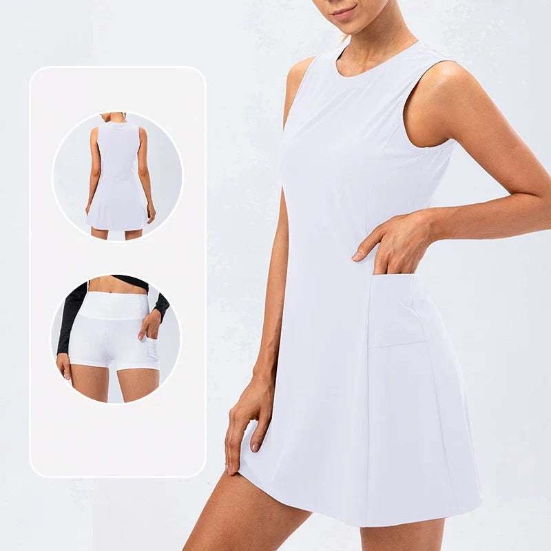 Vestido de tenis de Athleisure de Aloura
