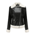 Chaqueta de bombardero de cuero Ballencia