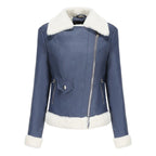 Chaqueta de bombardero de cuero Ballencia