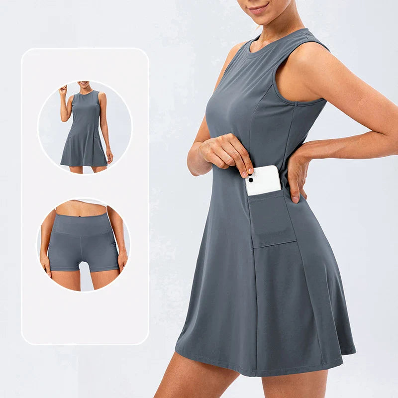 Vestido de tenis de Athleisure de Aloura