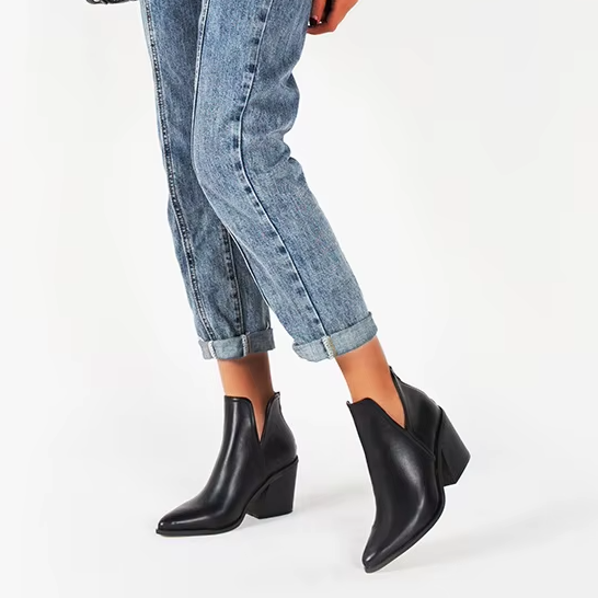 Botas de cobra noir
