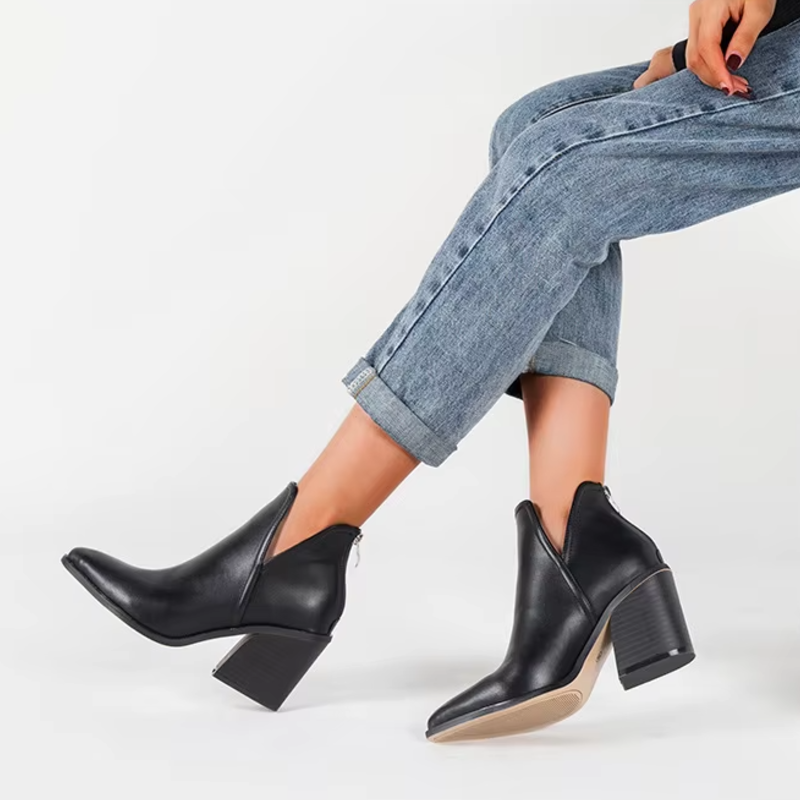 Botas de cobra noir