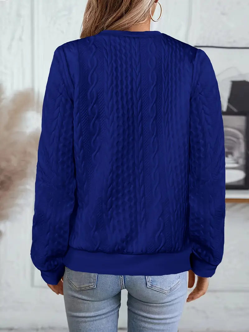 Sudadera con cuello con cremallera Aurelia