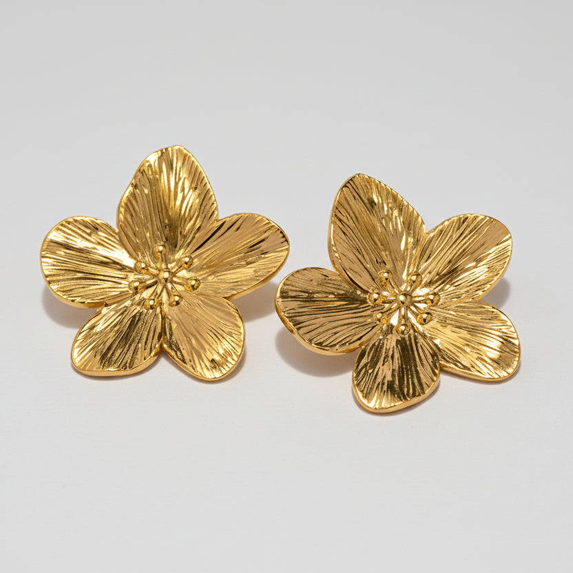 Flower Petal Earrings