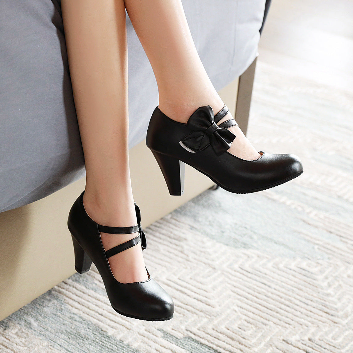 Bella Bow tacones