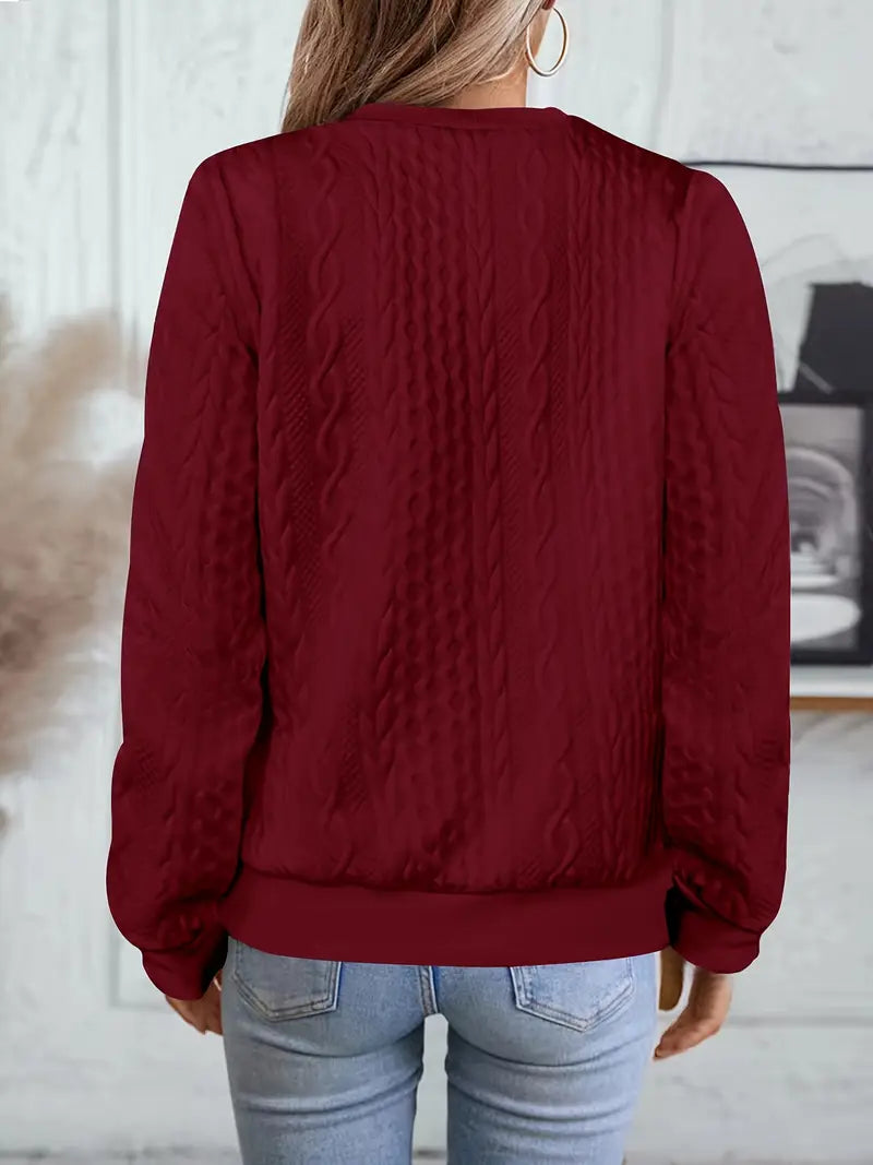 Sudadera con cuello con cremallera Aurelia