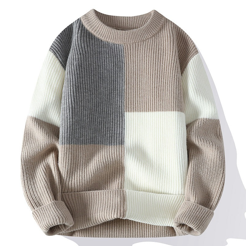 Alvano Chenille Block Sweater