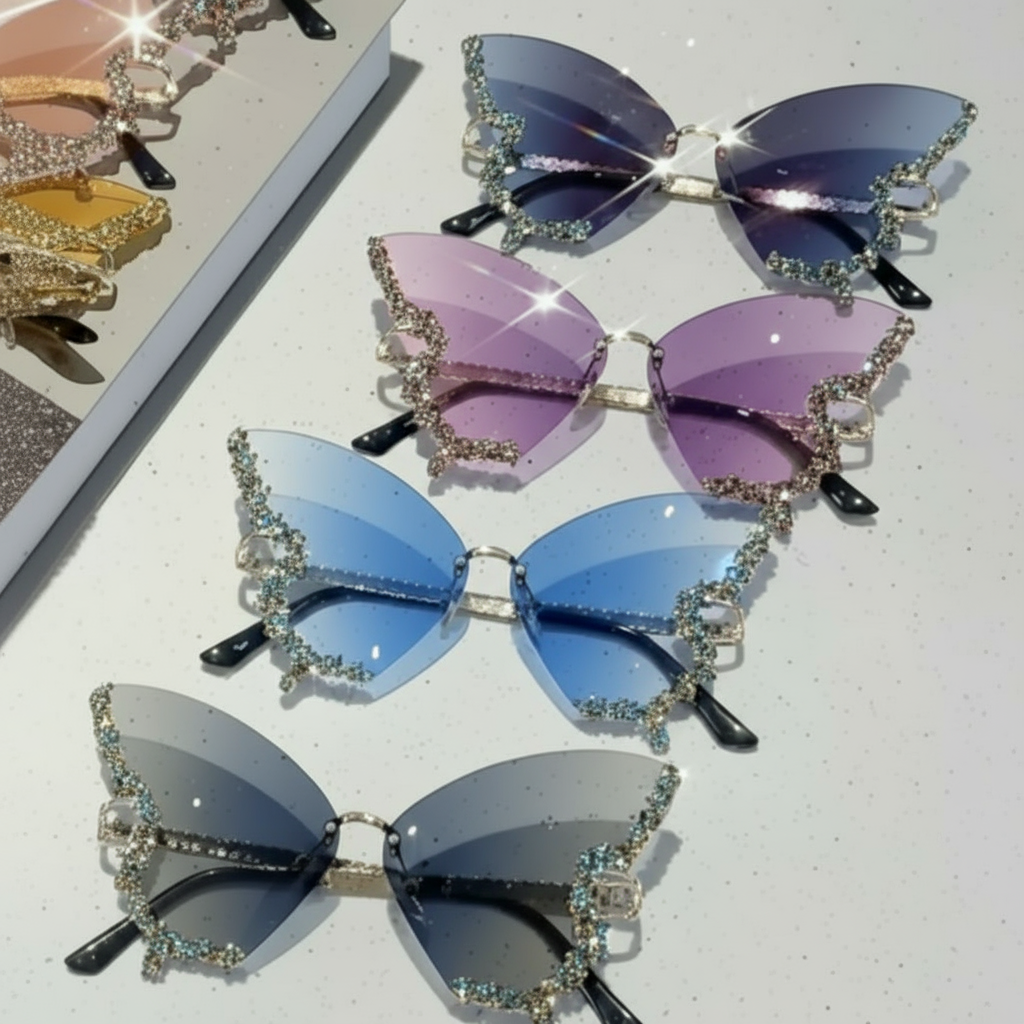 Celeste de mariposa tonos