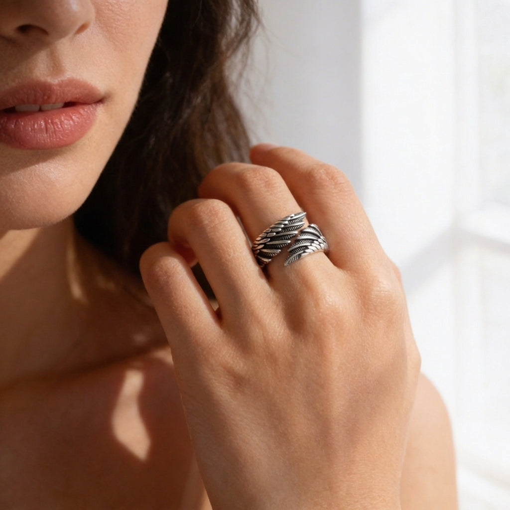 The Angel Wing Ring