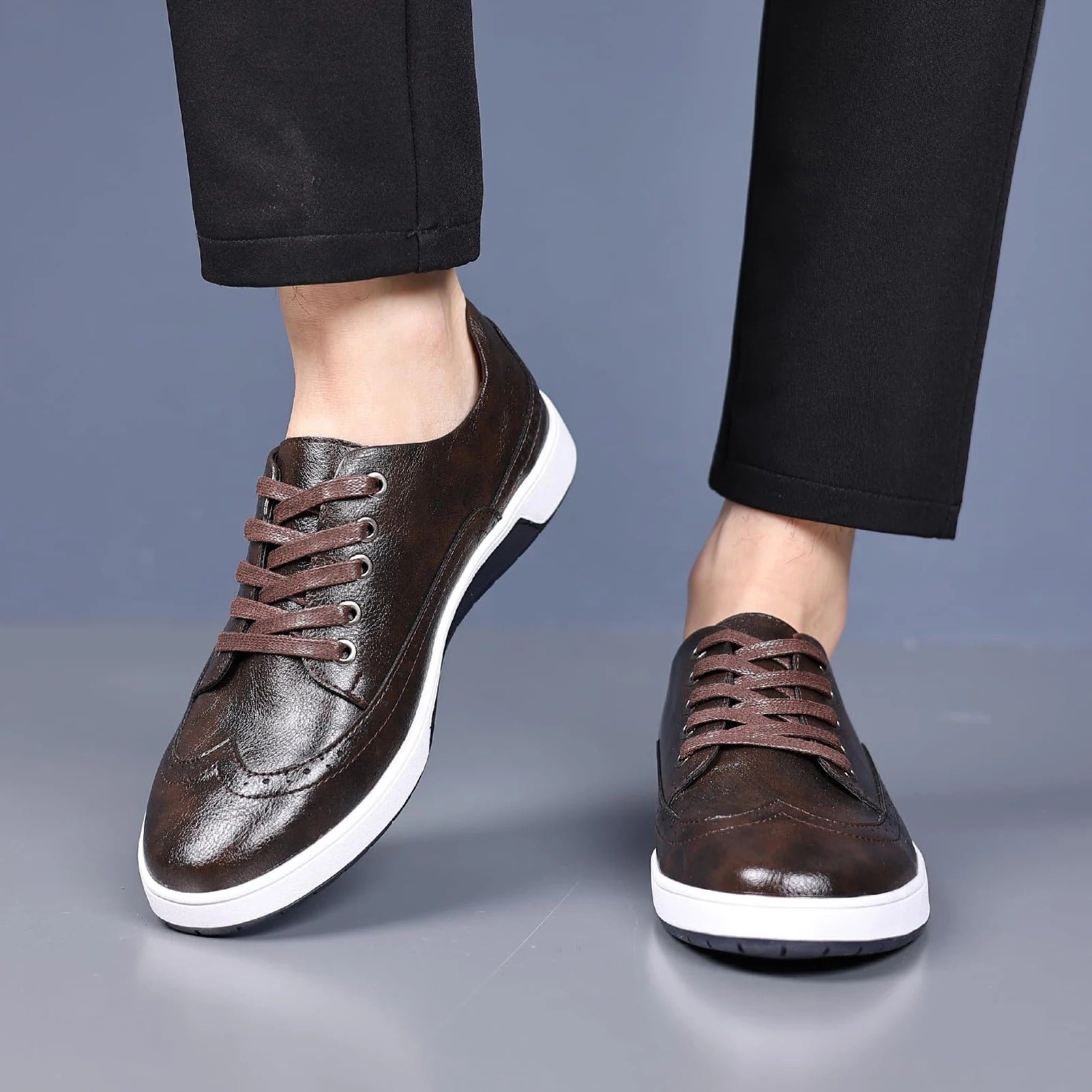 Brogues de cuero Valenti